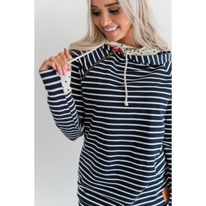 Ampersand Ave Doublehood Sweatshirt Sz XL